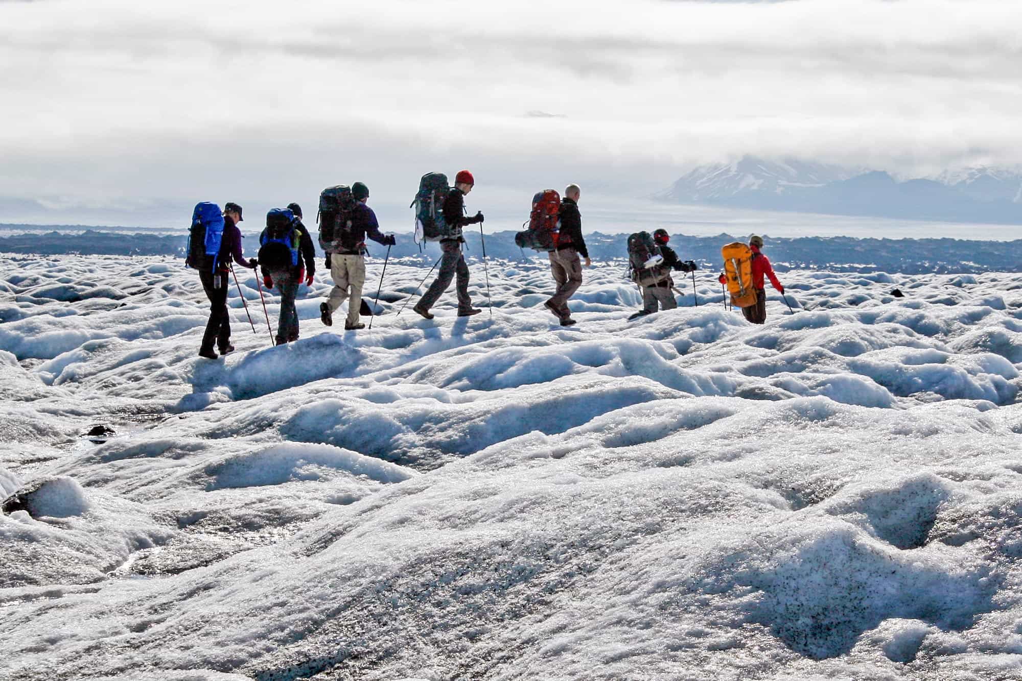 Skeiðarárjökull Glacier crossing, Iceland. Photo: Host/Icelandic Mountain Guides