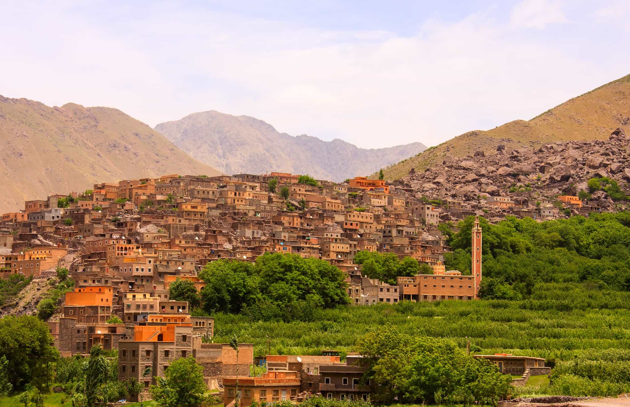 Mountain town of Imlil