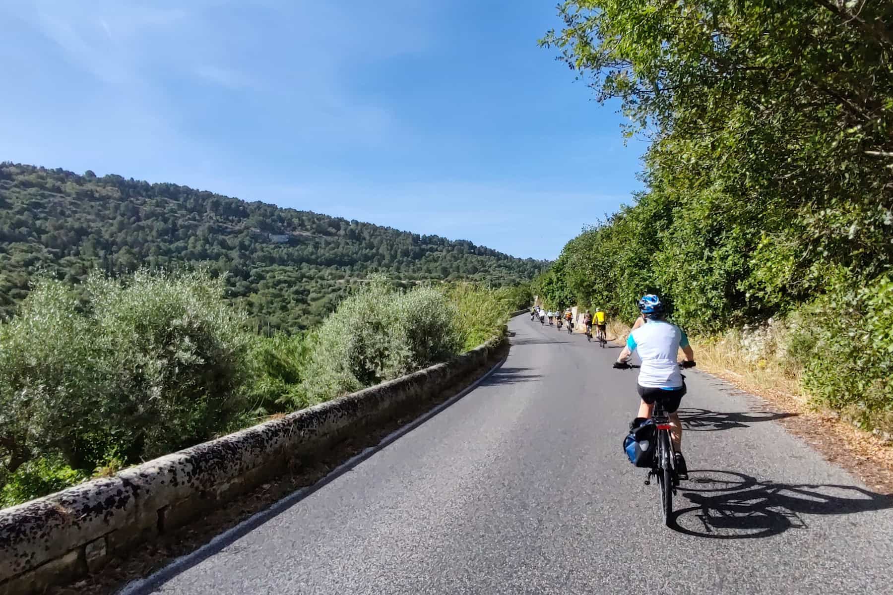 Cycling roads of Siciliy