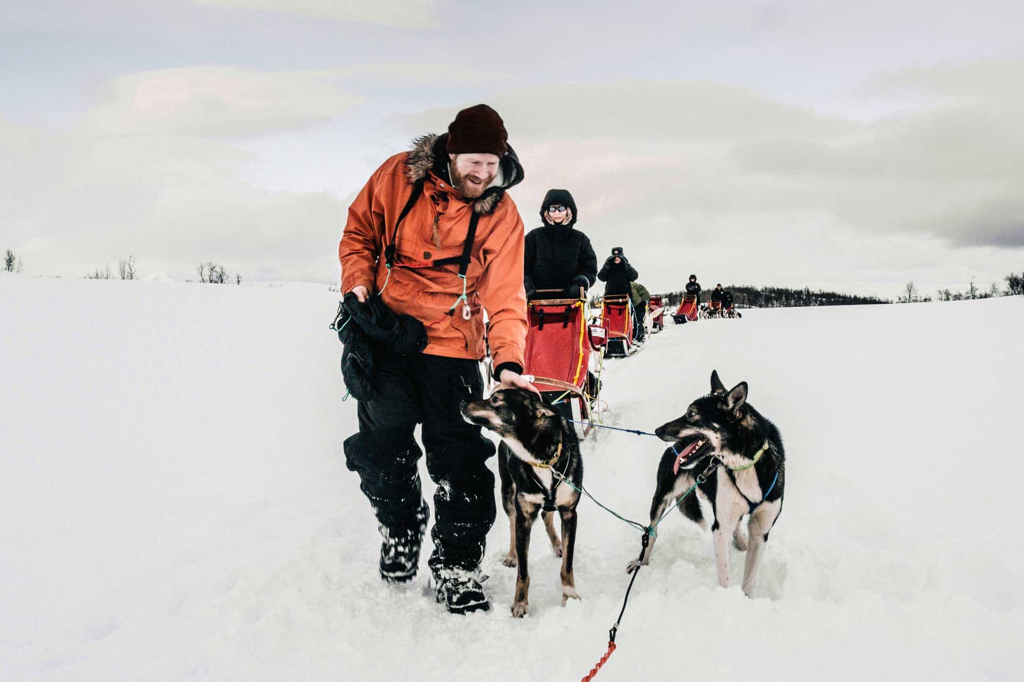 trasti - trine stefan dahlquist husky hundekjøring