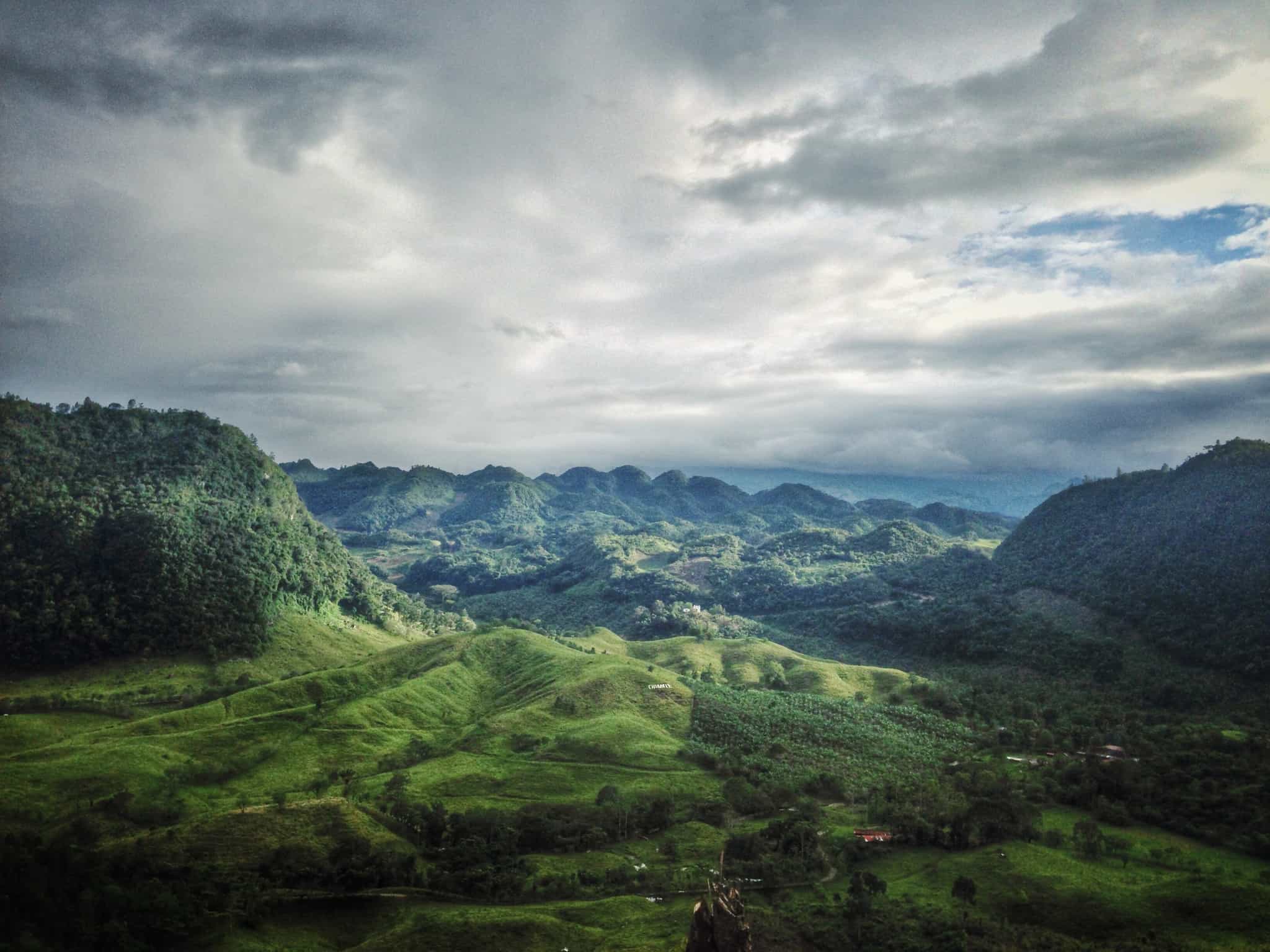 On the road to Semuc Champey in Guatemala