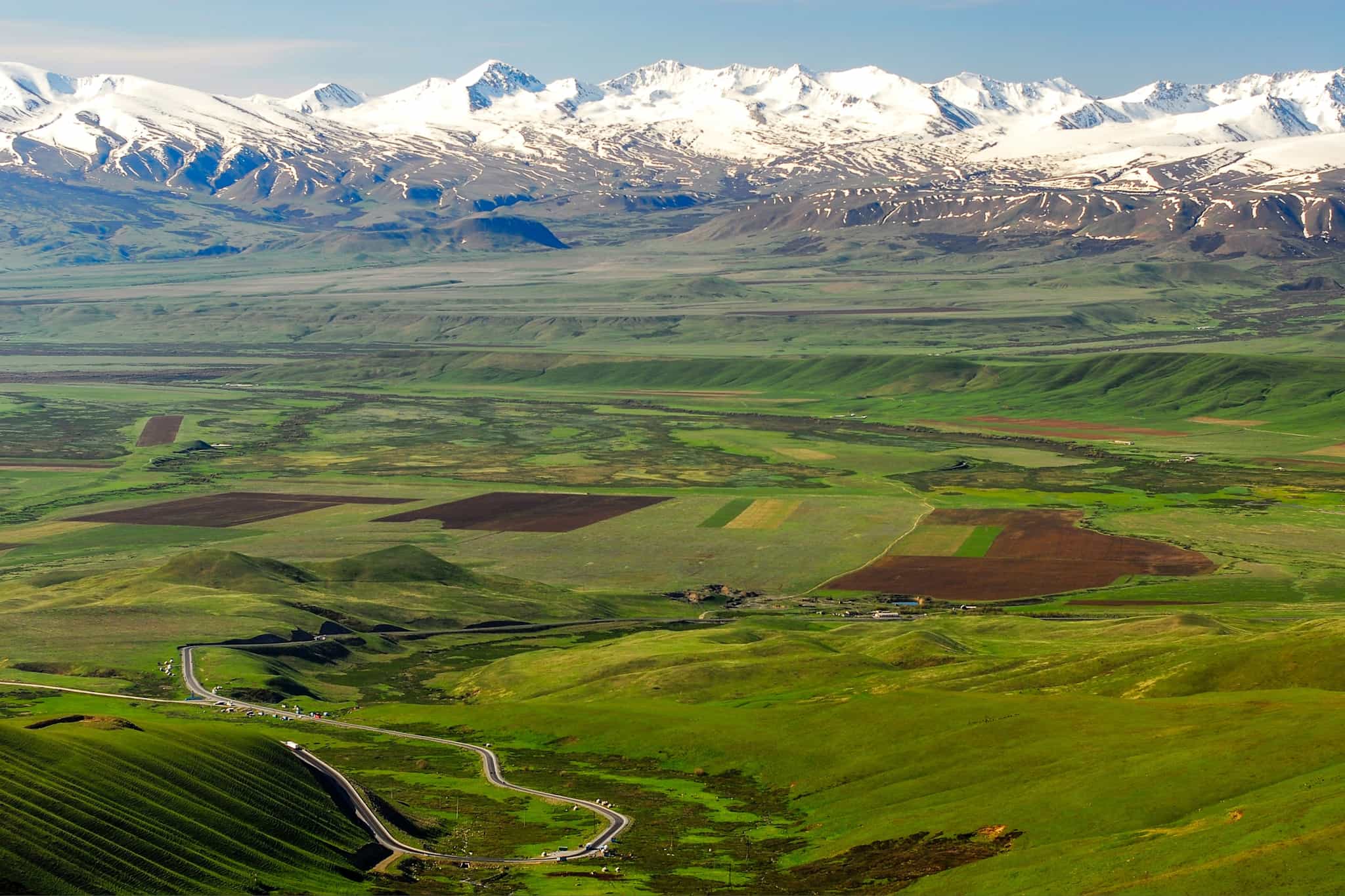 Suusamyr valley, Kyrgyzstan