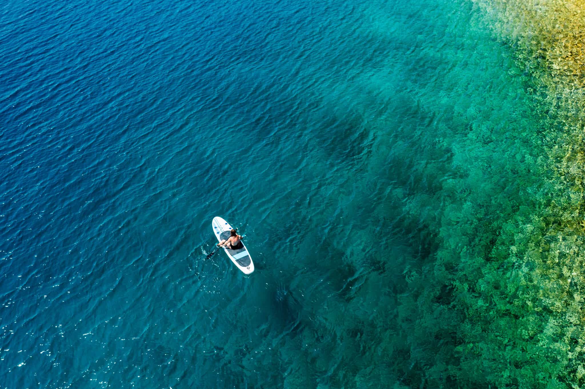 SUPing in the Aegean Sea, Greece