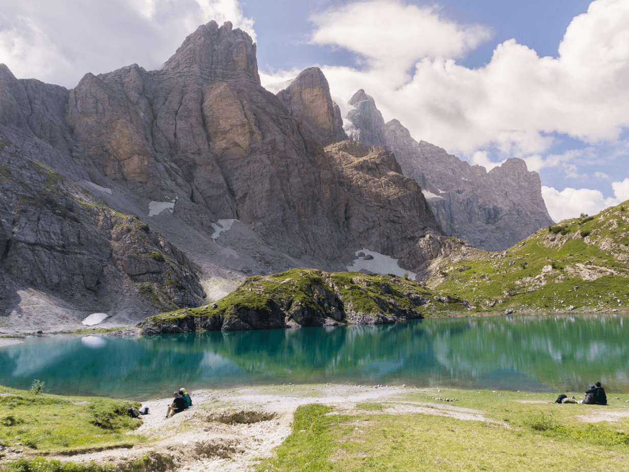 Coldai Lake, Dolomites Italy. Photo: Canva
