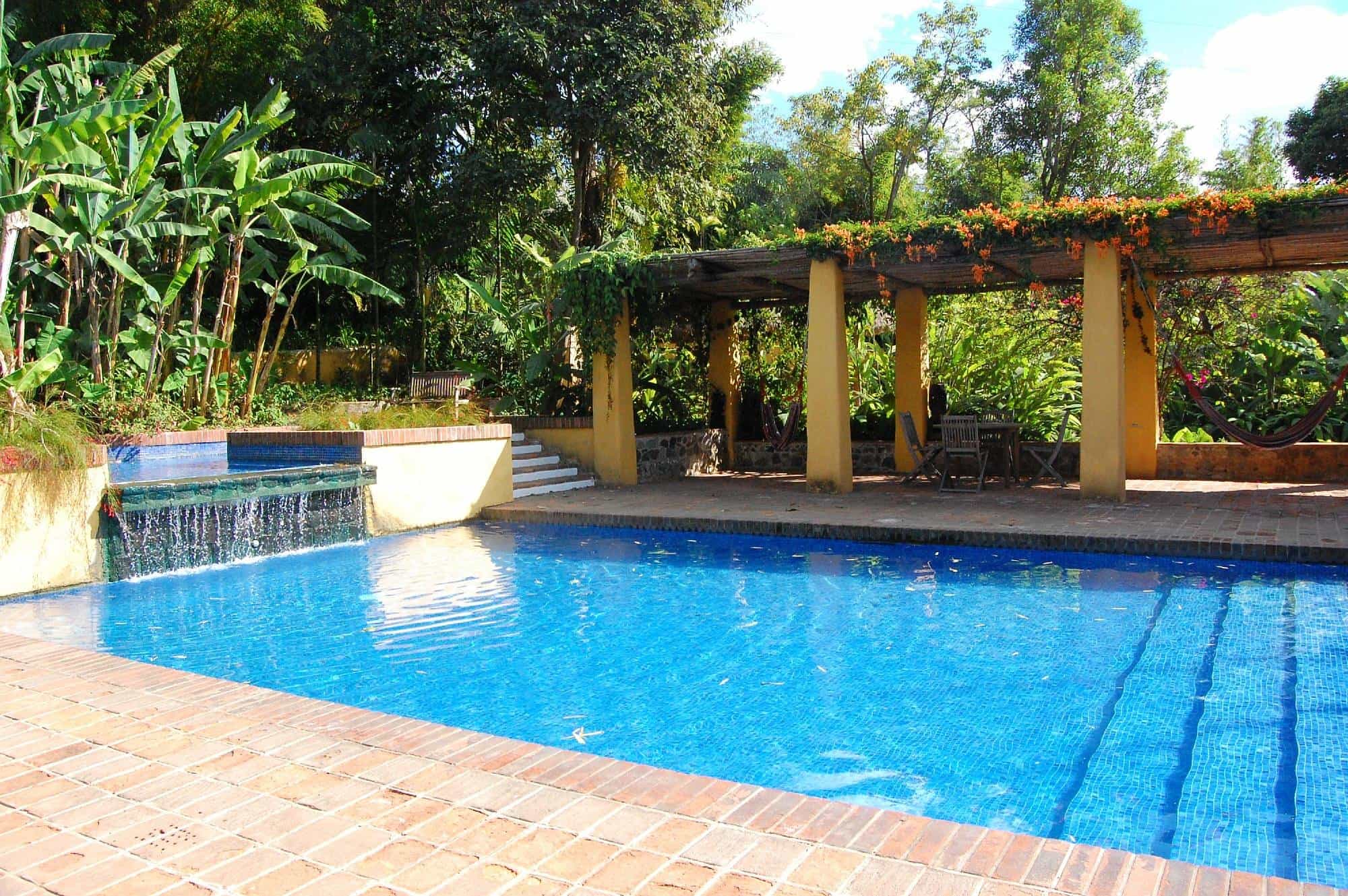 Pool at Quinta de Las Flores, Antigua