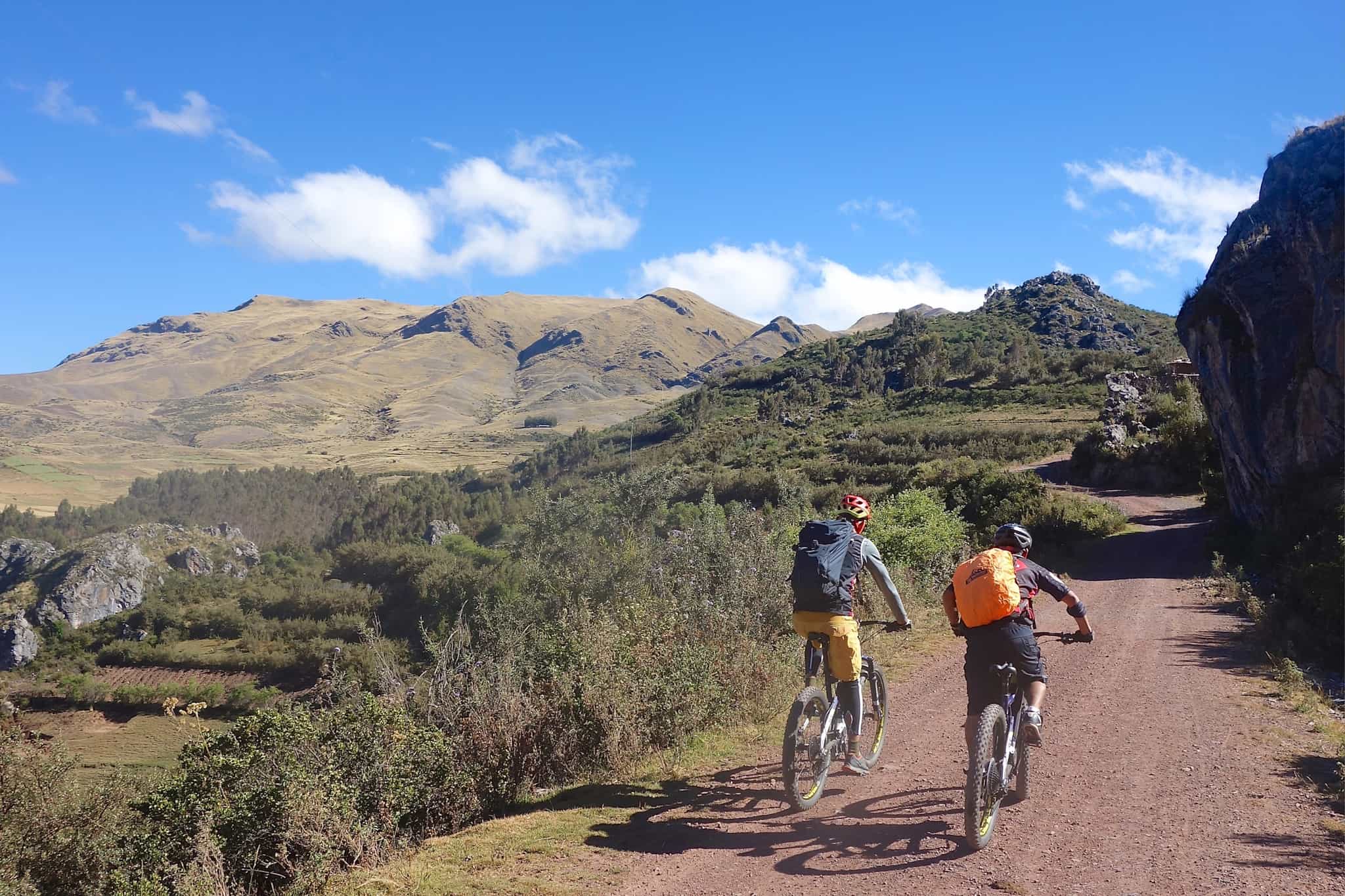 Cycling highlands of Peru