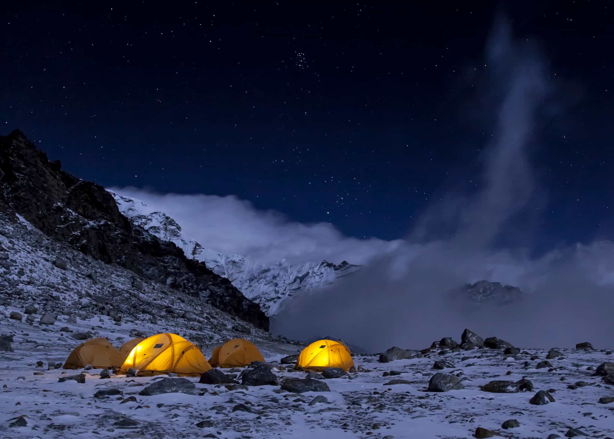 Mera Peak Base Camp, Nepal. Photo: GettyImages-1258059675