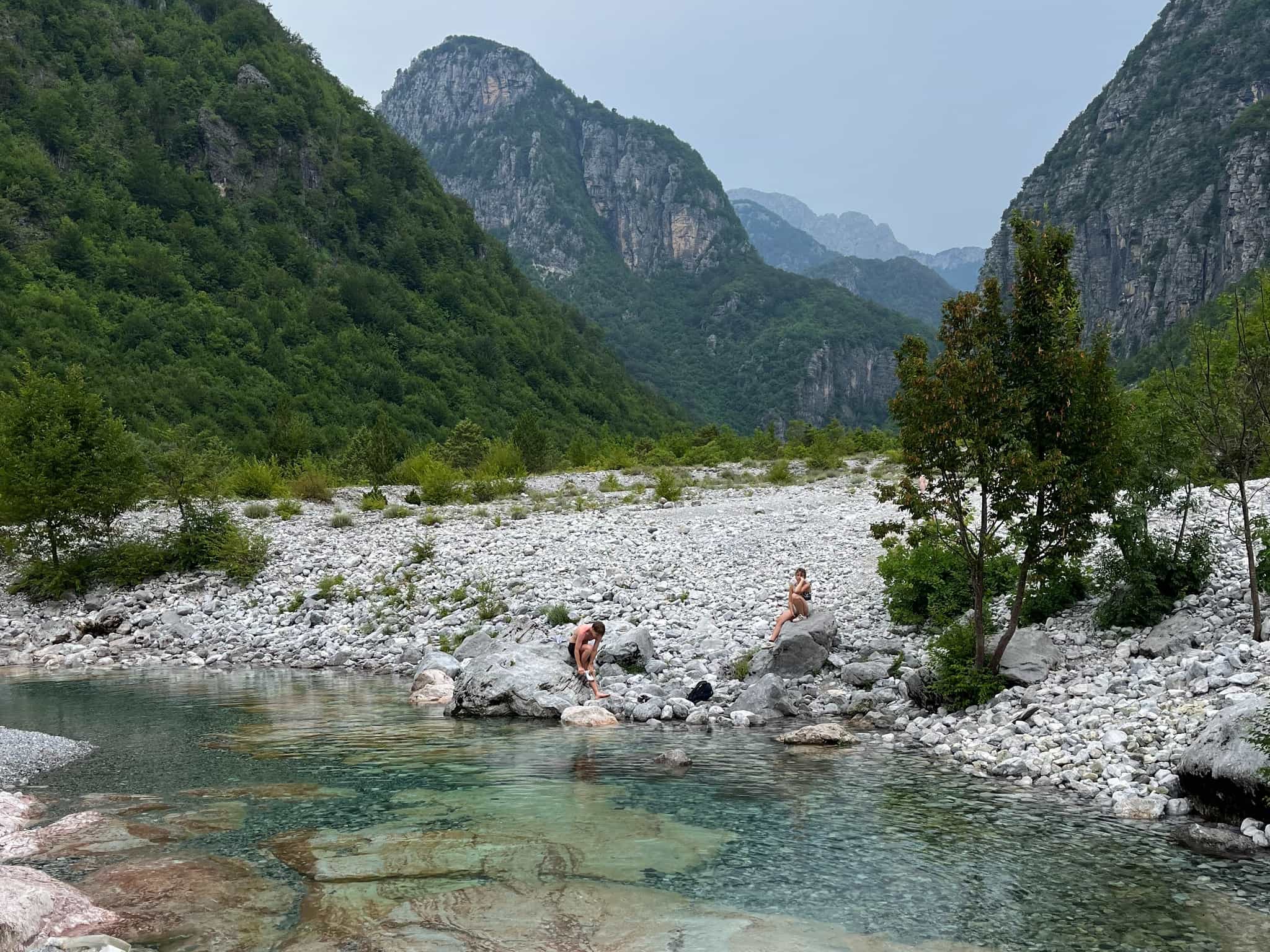 Wild Swimming in Albania.